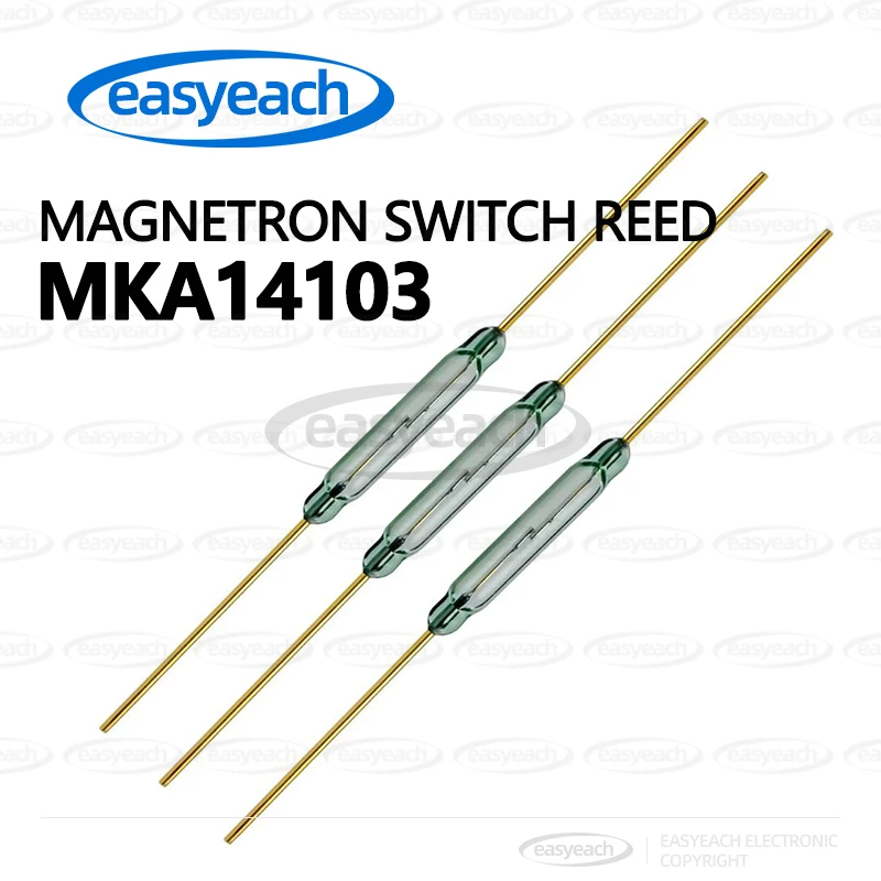 5pcs-MKA14103-Reed-Switch-2-14mm-Magnetic-Control-Switch-Green-Glass ...