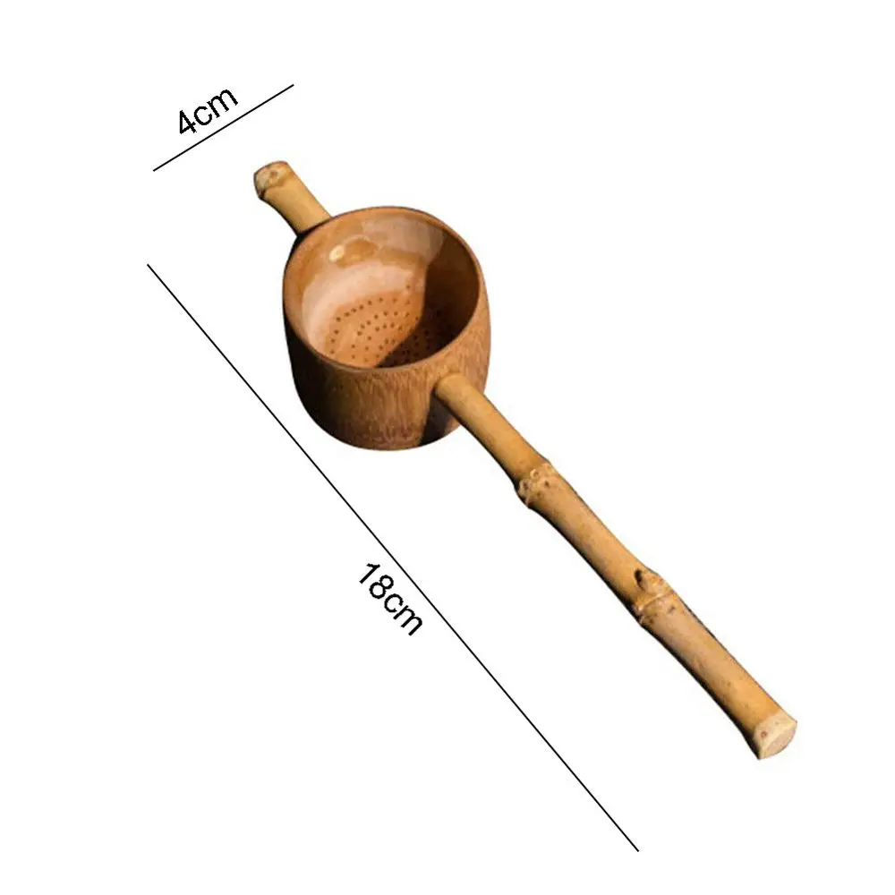 Natural Creative Teahouse Tea Filter tea infuser tea strainer tea filter Bamboo Strainer Infuser