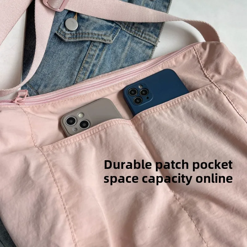 Nylon Fabric Women's Shoulder Bag Large Capacity Crossbody Bags for Women Fashion Korean Female Shoulder Hobos Bag Handbags