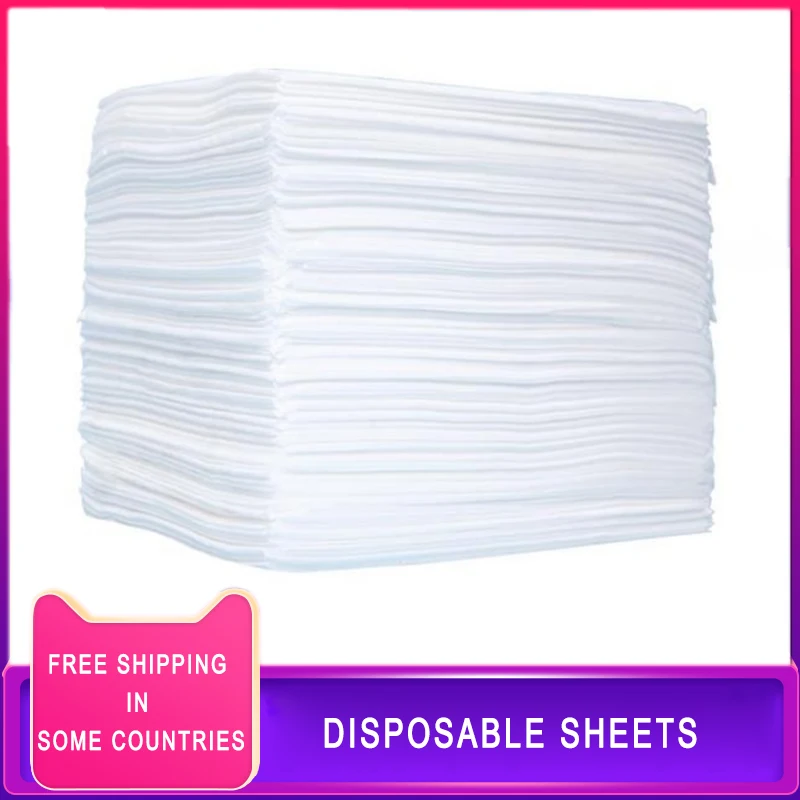 10/20/50/100pcs Disposable Bed Sheets Bedroom Massage Table Sheets Beauty Salon Spa Travel Hotel Thicken Non-woven Fabric Sheet 5