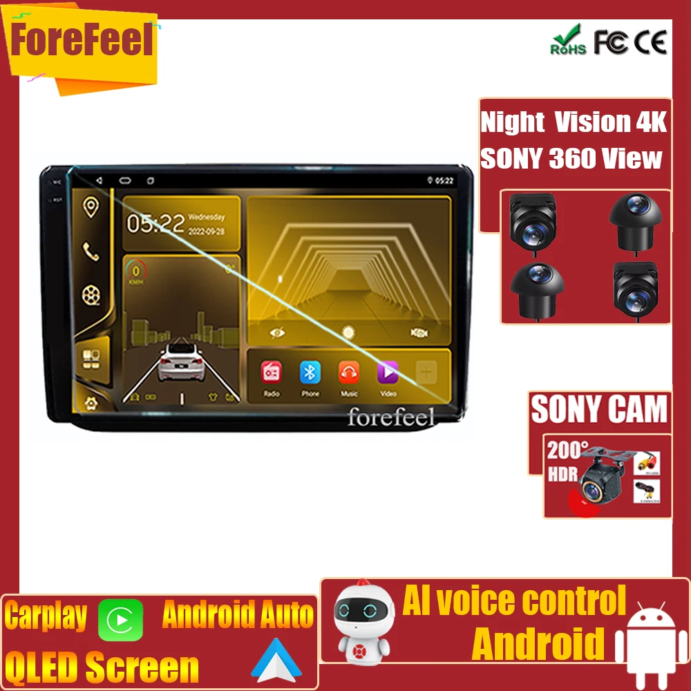 

Android 7862 For Skoda Fabia 2 2007 - 2014 Multimedia HDR Vehicle Navigation Car Video Screen Stereo Buletooth Monitor No 2din