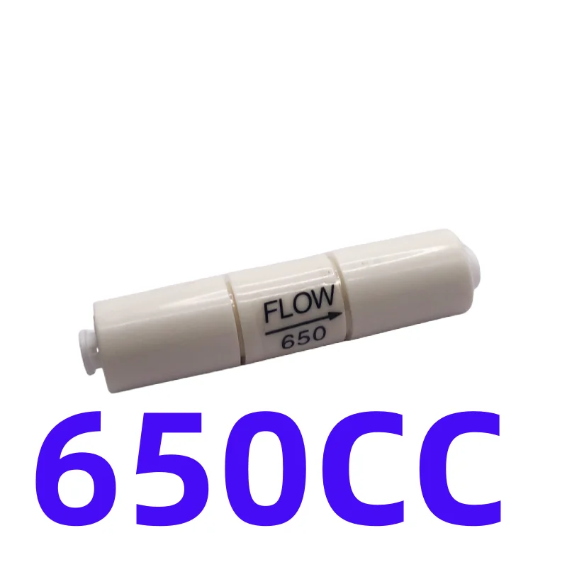 High-Capacity RO Water System Wastewater Flow Regulator with 1/4 Quick-Connect Fitting