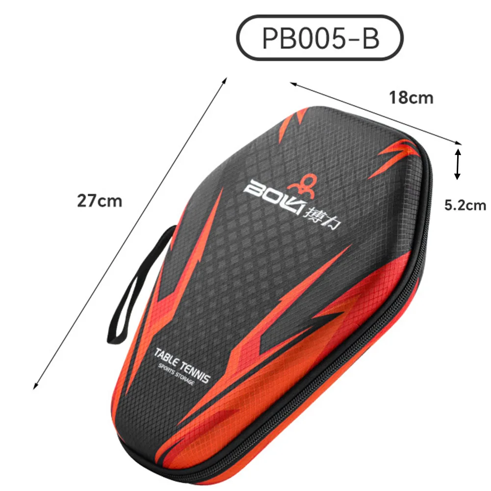 1 stücke Tischtennis Schläger Taschen EVA Hard Shell Wasserdicht Staubdicht Tischtennis Paddel Box Fall Lagerung Tasche – Detail 7
