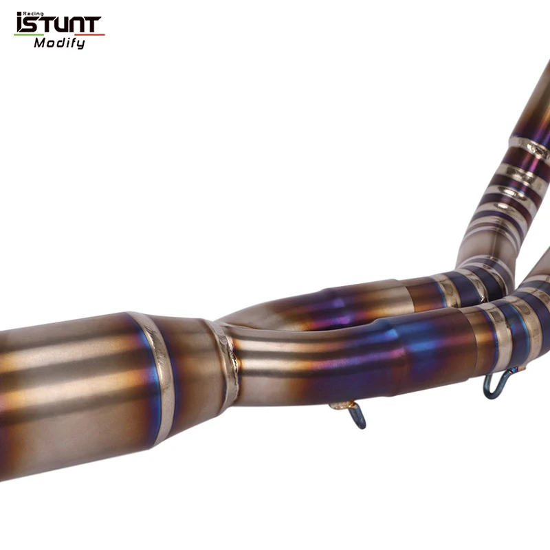 For SUZUKI GSX250R GSX250 GSX 250 250R DL250 2016 - 2022 Motorcycle Exhaust Escape Moto Modified Titanium alloy Front Link Pipe - Image 5