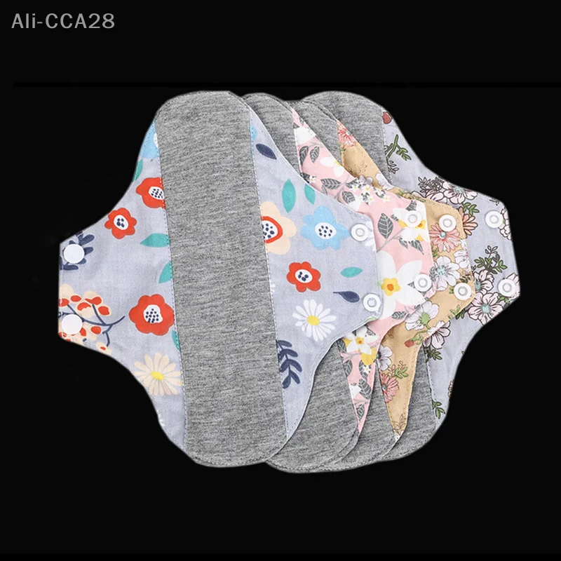 1PCS 18/23CM Anti-slip Graphene Antimicrobial Sanitary Pads Reusable Care Pads Breathable Maternity Menstrual For Women