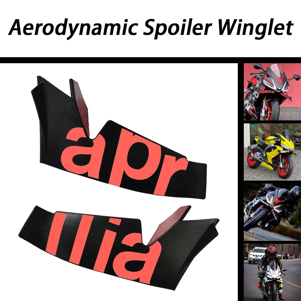 

New Naked Front Spoiler Winglet Aerodynamic Wing Kit Spoiler Motorcycle Accessories For Aprilia RS660 RS 660