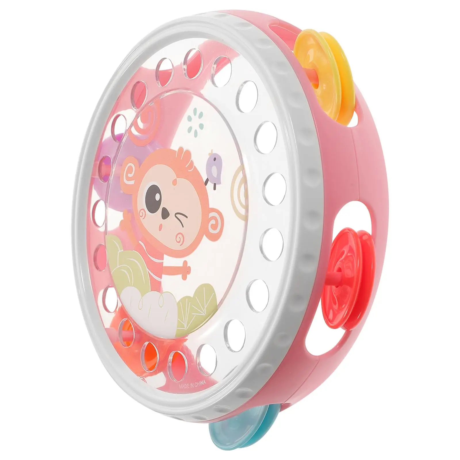Children Clapping Tambourine Musical Percussion Baby Delicate Tambourines Instruments for Adults