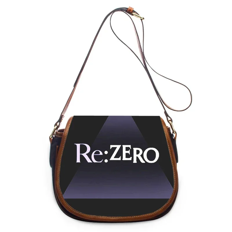 

Re zero Rem Emilia anime Print New Fashion Women Crossbody Bag Luxury Handbags Women Bags Zipper Shoulder Bag Women Shoulder Bag