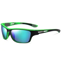 Polarized Men's Outdoor Sunglasses with Anti-Slip Rope (Green)