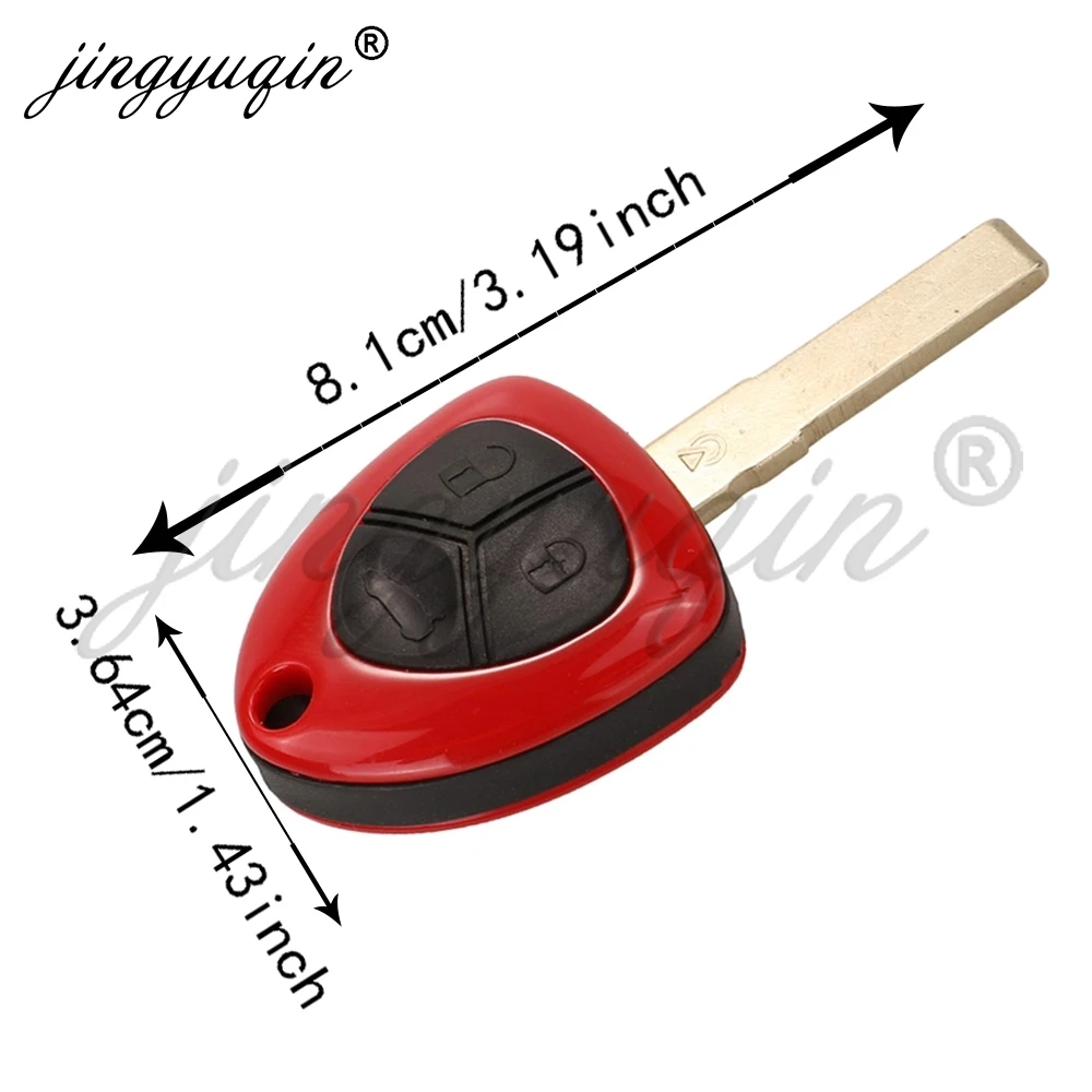 Premium Car Remote Key | 433.92MHz ASK with ID48 Chip | 3-Button Key Fob Control