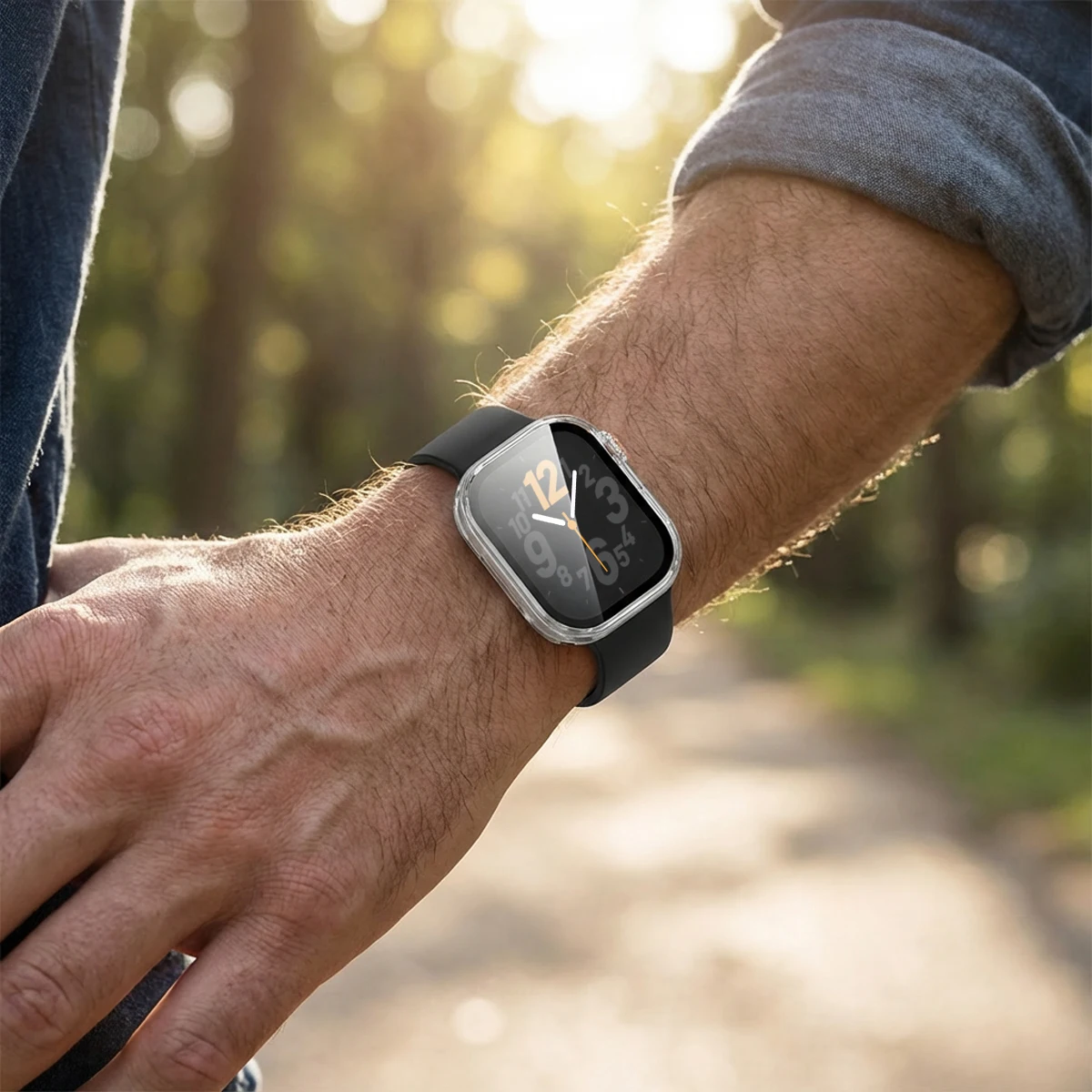Sleek Protective Glass Bumper and Anti-Scratch Film