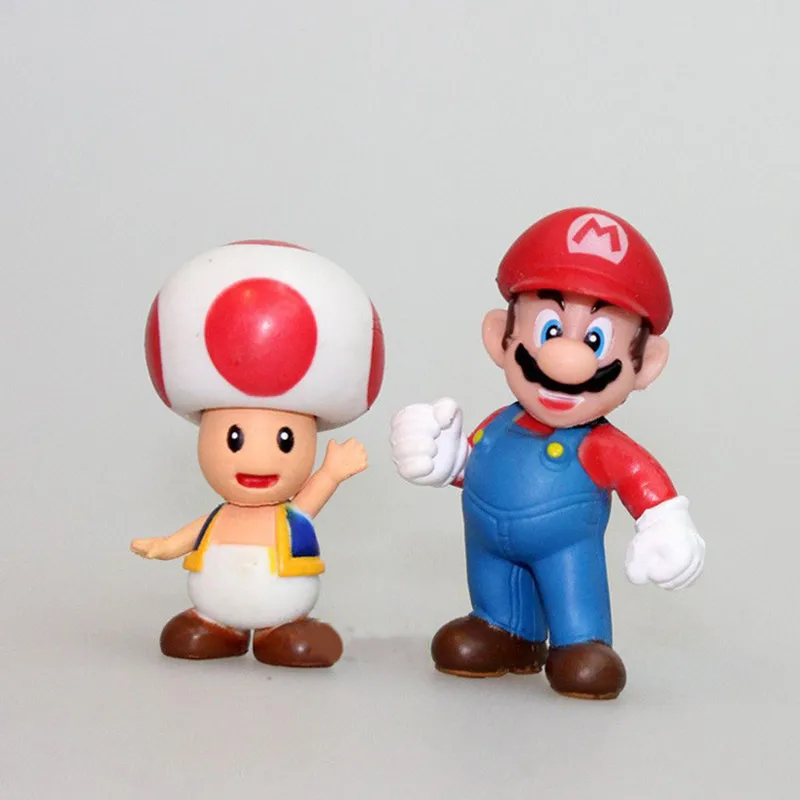 Super Mario Action Figure Set 4