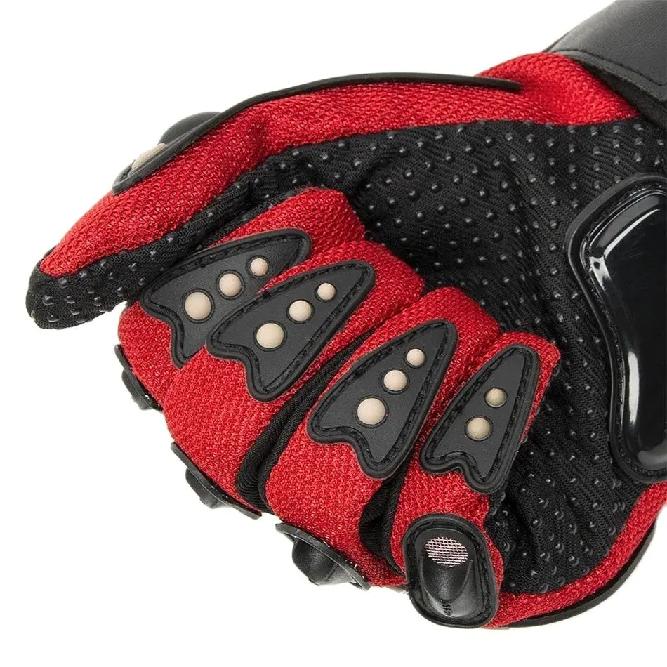 New Motorcycle Summer Breathable  Full Finger Powered Motorbike Racing Riding Bicycle Gloves