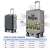 Minions The Rise Of Gru Walk Suitcase Cover Fun Cartoon Business Protection Luggage Accesories Vacation 6