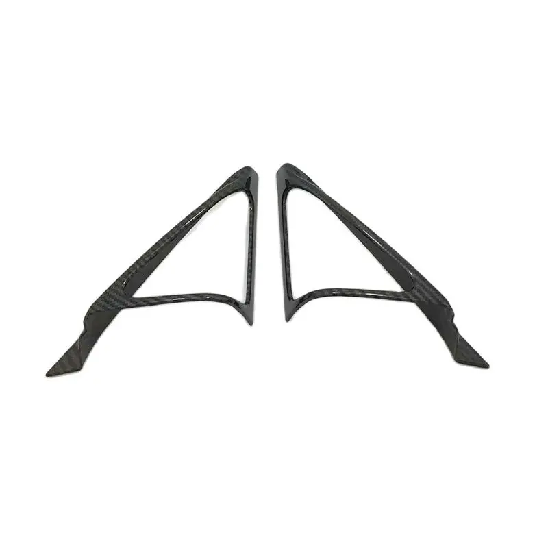 

For Honda Accord 10th 2018 2019 ABS Matte and Carbon fibre Car interior A-pillar Speaker horn ring trim Accessories car styling
