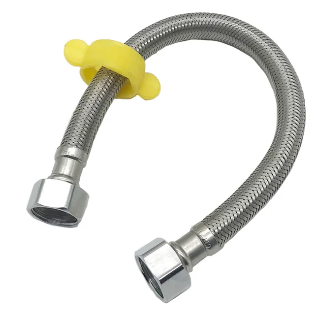 The Perfect Companion for Your Water Heater and Toilet: 304 Stainless Steel Wire Braided Inlet Hose