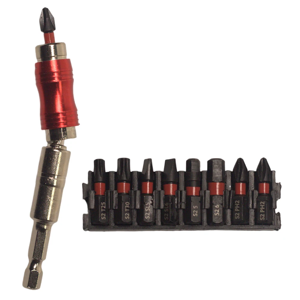 

Bit Electric Screwdriving Bits Set Extended Quick Conversion Batch Head Magnetic Hexagonal Handle Extension Rod