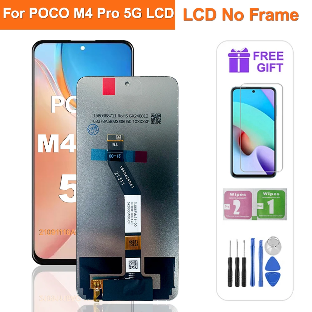 Schermo per Xiaomi Poco M4 PRO 4G 2201117PI 2201117PG Display LCD Touch