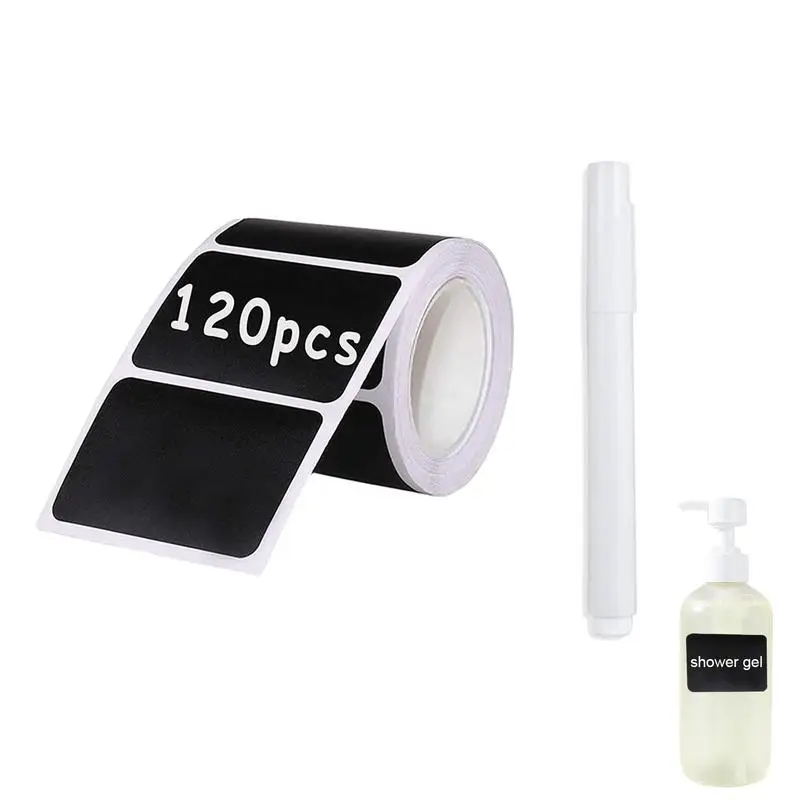

Chalk Board Labels Stickers Black Chalkboard Kitchen Label Stickers Reusable Blackboard Stickers For Kitchen Garage Bathroom