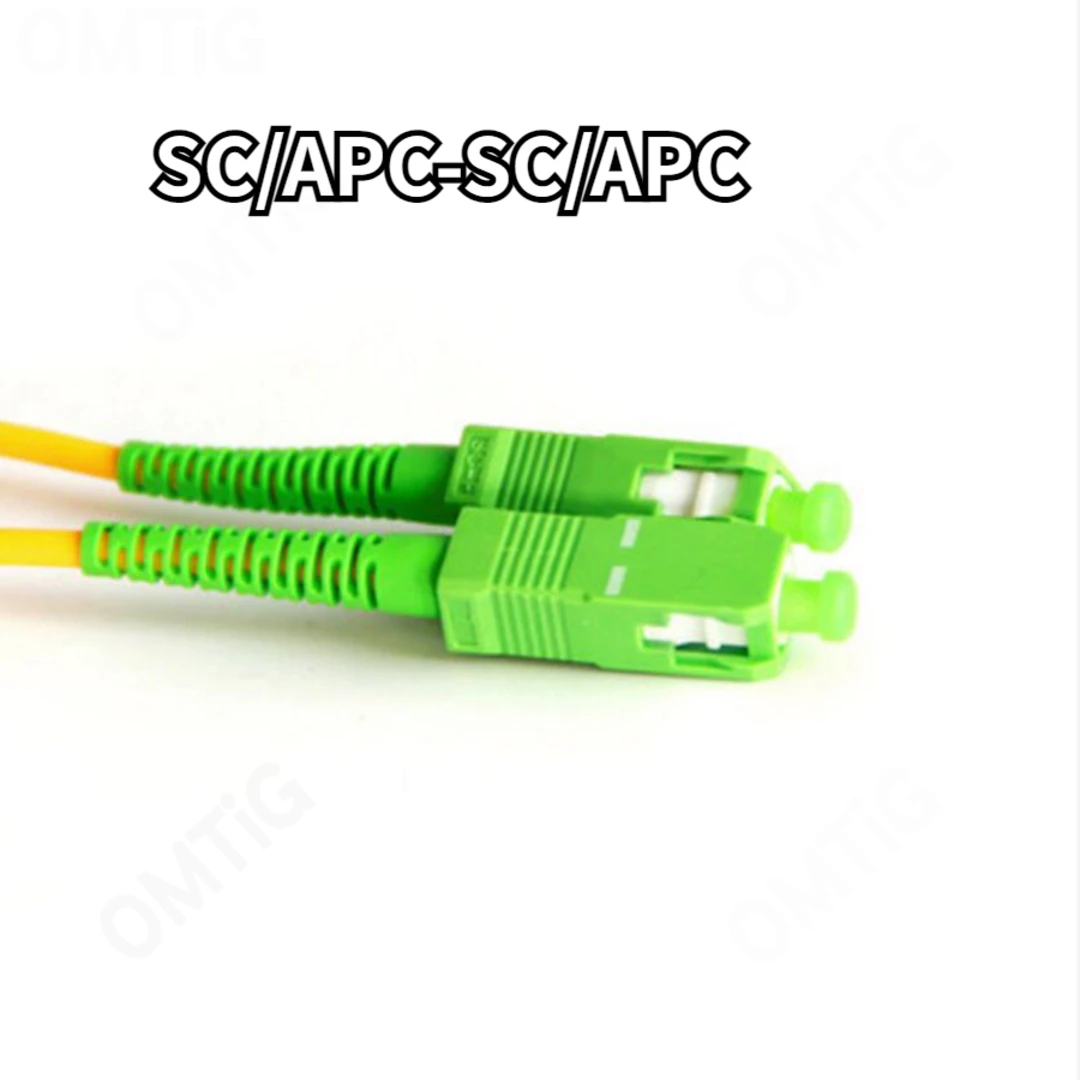 Cavi Patch In Fibra Di Pvc Simplex Monomodale Sc/Apc-Sc/Apc 1/2/3/5/10M 2.0Mm O 3.0Mm Lszh Spedizione Gratuita