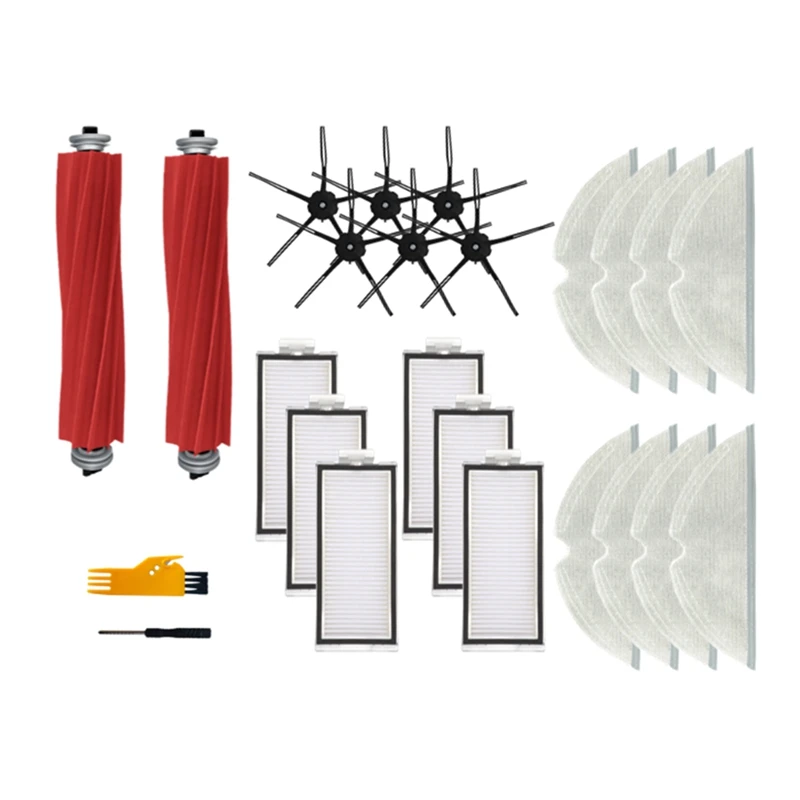 

For Xiaomi Roborock Q7 Max,Q7 Max+,Q7 Plus,T8 Hepa Filter Robot Vacuum Cleaner Spare Parts Main Side Brushes Mop Cloth