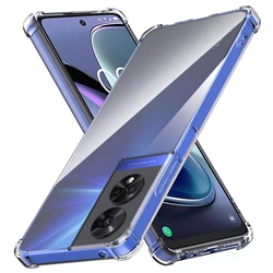 Transparent Shockproof Phone Case – TPU Protective Cover for TCL 505 (Transparent)