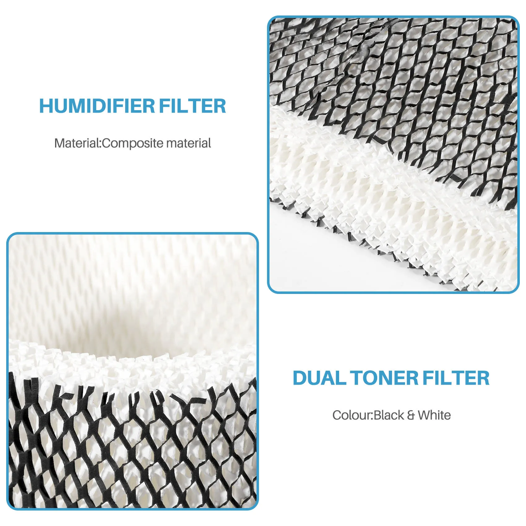 Filter Replacement for Holmes HWF62,Humidifier Filter A,for Holmes Models HM1701, HM1761, HM1300 & HM1100