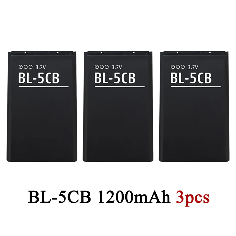 BL-5CB 1200mAh 3PCS