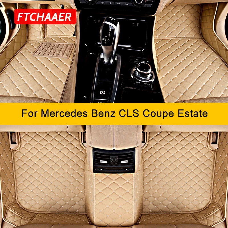

FTCHAAER пользовательские автомобильные коврики для Mercedes Benz CLS Coupe C218 C219 C257 тормоз для стрельбы X218 автомобильные коврики аксессуары