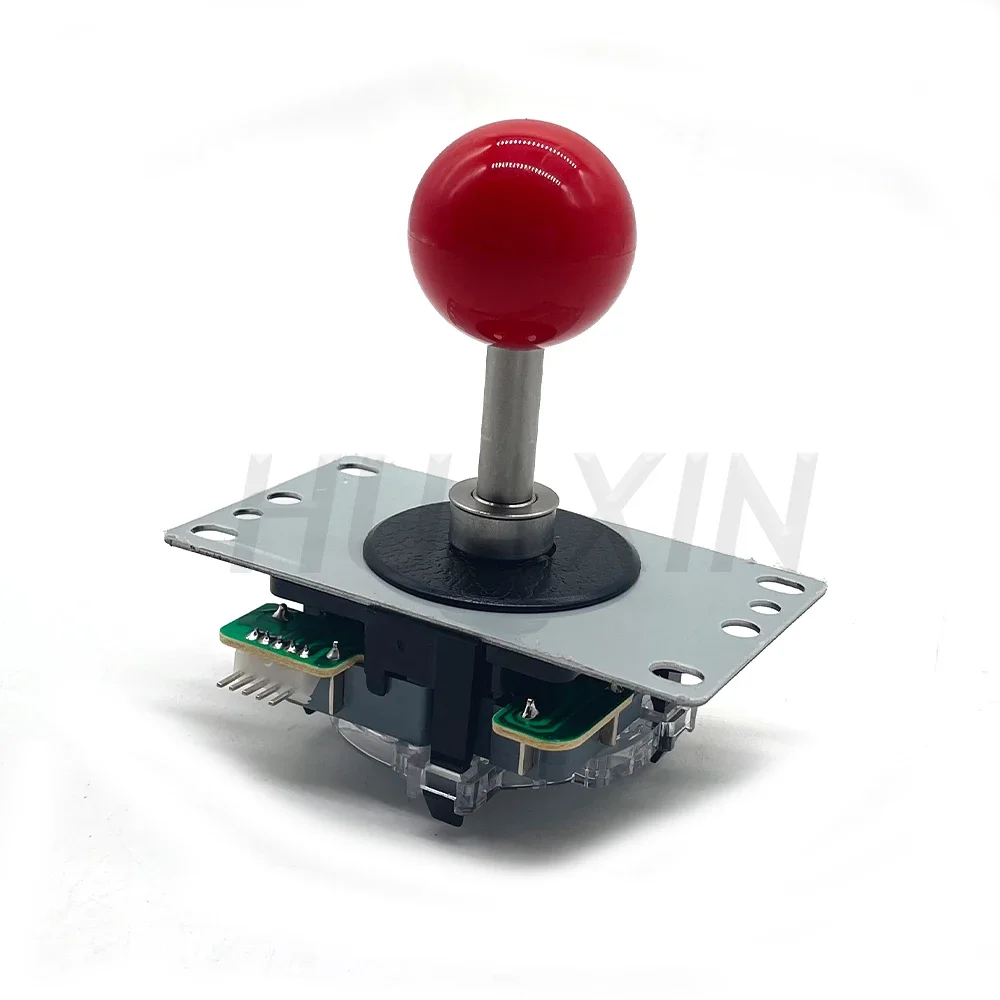 Sanwa 스냅온 탈착식 스틱 볼 포함 조이스틱, 휴대용 아케이드 게임 콘솔용, 멀티 컬러, 5 핀, 8 웨이, 1x 하이 퀄리티 복사