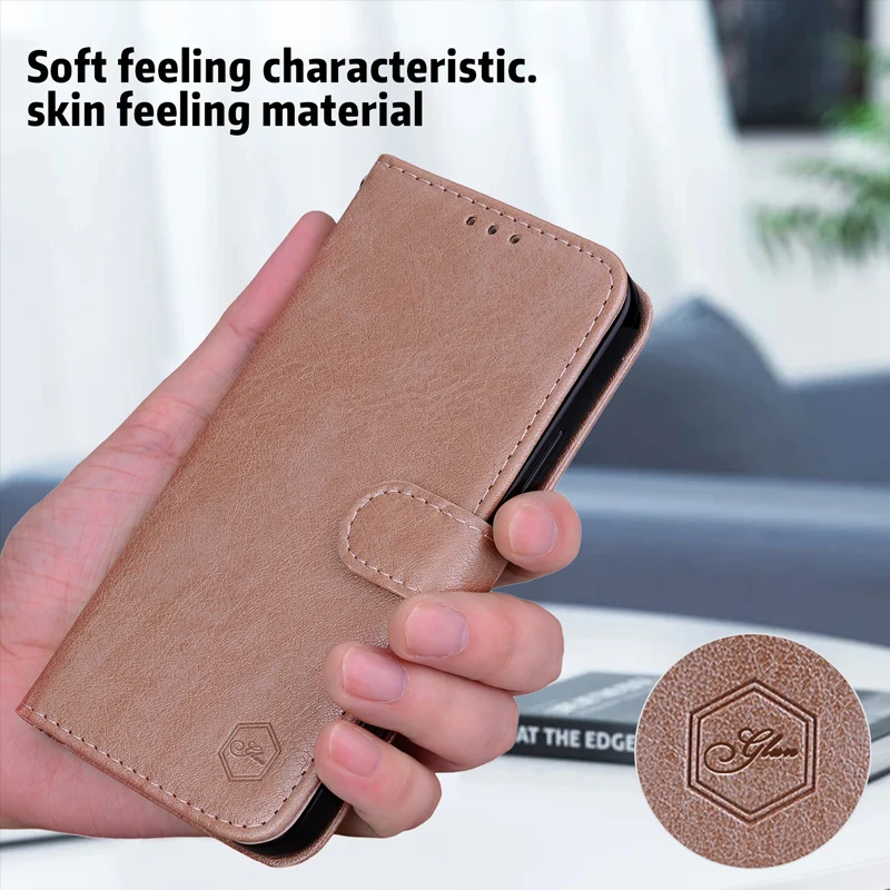 thumbnail image 1 of For iPhone 6 7 8 X XS XR 11 12 13 14 15 Plus Mini Pro Max Solid Color Wallet Case iPhone SE 2020/22 Magnetic Flip Leather Funda, 1 of 5