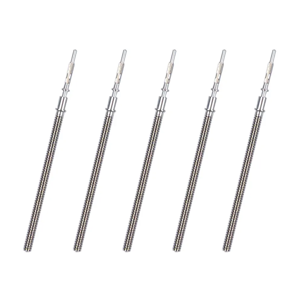 2Pcs/5Pcs/10Pcs 무브먼트 시계 스틸 스템 크라운 키트 시계 부품 세이코 VK63 VK64 VK67 VK68 VK61 무브먼트 시계 스템 스페어