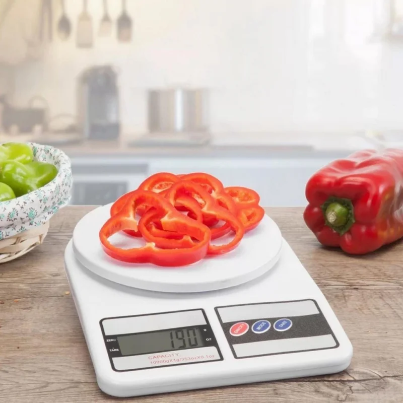 

Digital Scale 5Kg/1G Led Electronic Scales Kitchen Accurate Food Balance Measuring Weight Kitchen Cooking Portable Food Scales
