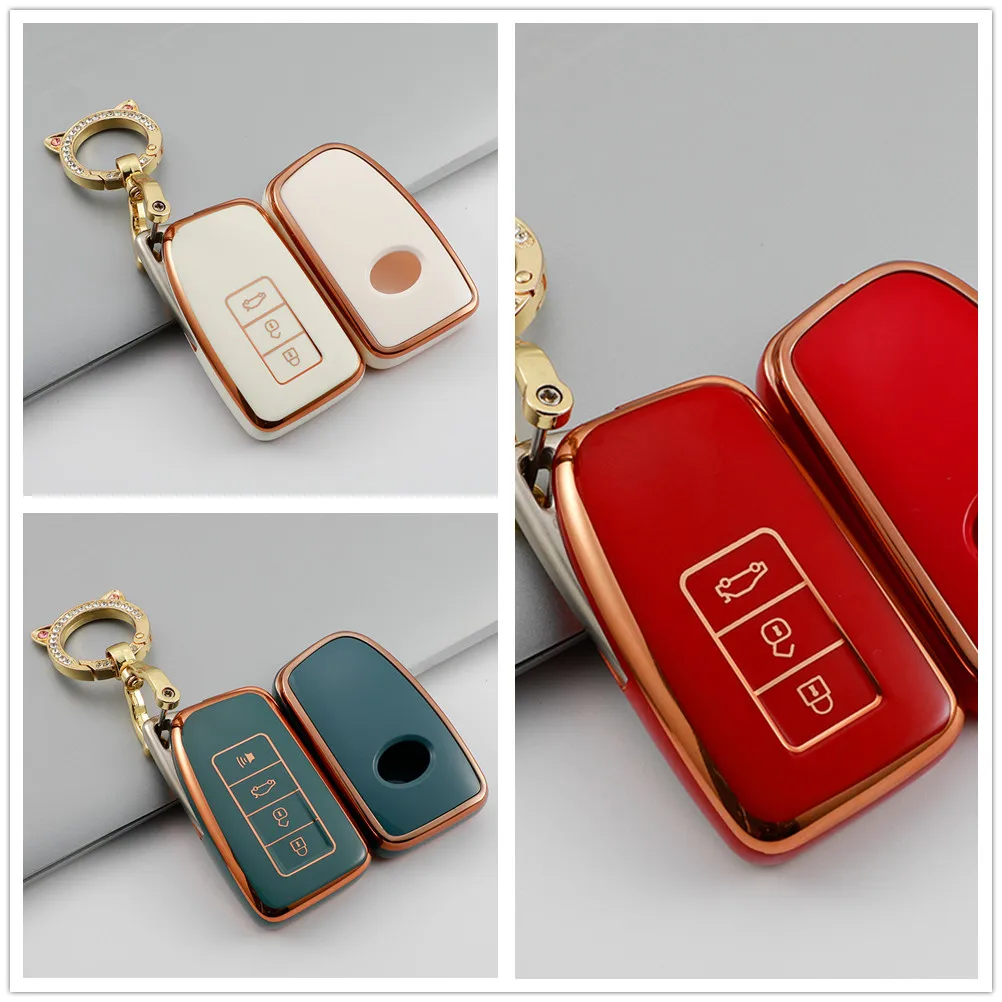 Soft Tpu Car Remote Key Case Cover Shell Fob For Lexus Nx Gs Rx Is Es