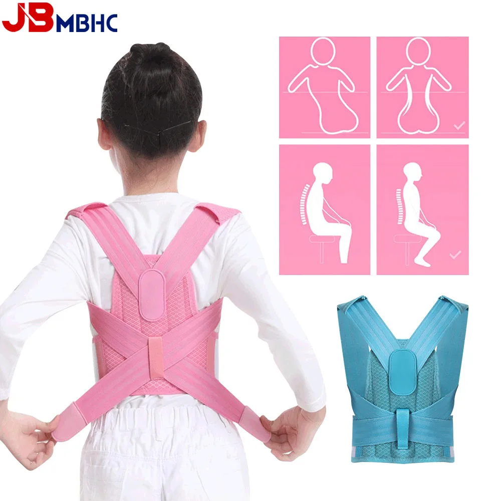 

Adjustable Children Posture Corrector Back Support Belt Kids Orthopedic Corset for Kids Spine Back Lumbar Shoulder Braces Health