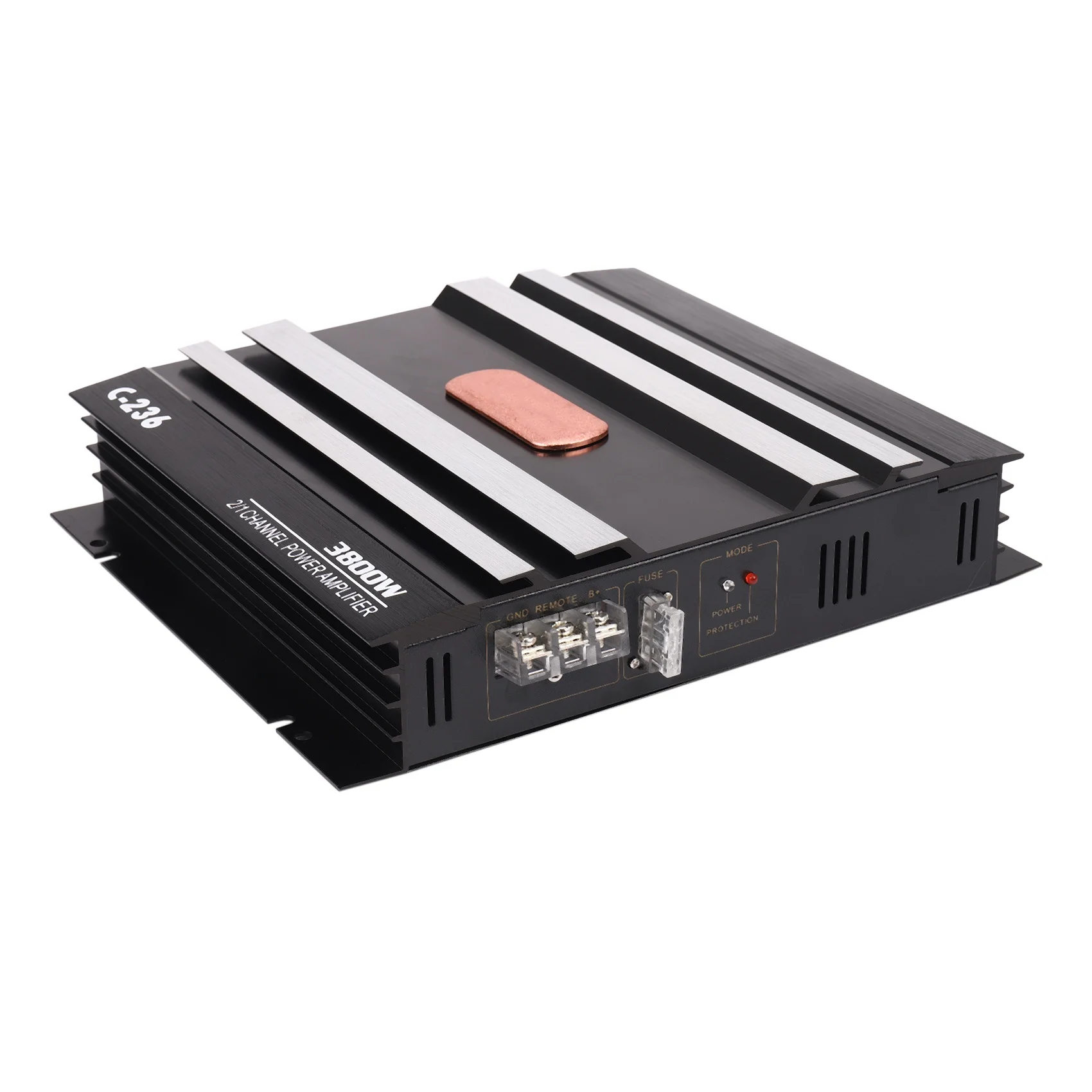 

3800W 2 Channel Power Amplifier 12V Car Audio Amplifier Bass AMP Amplifiers