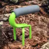 Gardening Claw 3 Claw Digging Tool Steel Agricultural Tool Manual Tiller Rake Cultivator for Yard Cultivating Soil Loosening 2