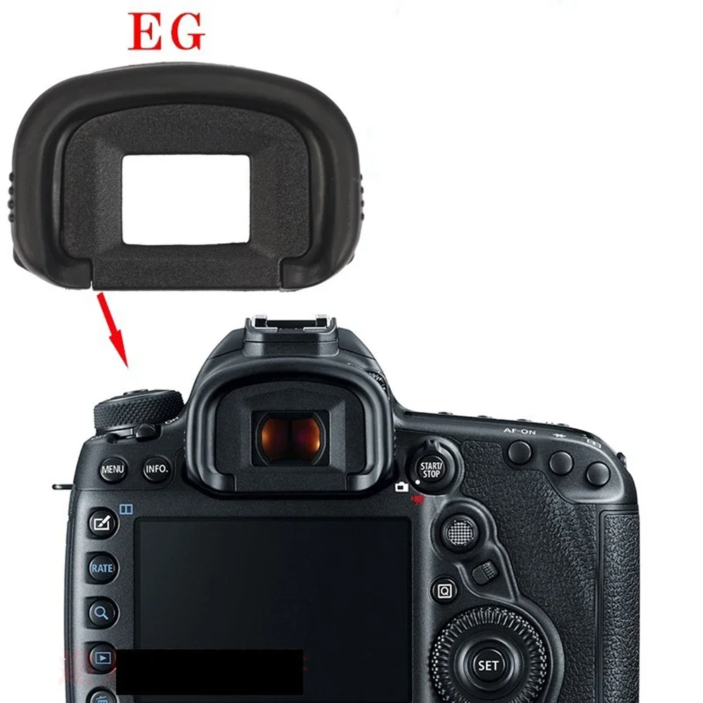 Eg Viewfinder Gomma Eye Cup Eyecup Per Canon 1D Mark Iii/Iv Eos-1D X Eos-1Ds Mark Iii Eos 7D E Eos 5D Mark Iii