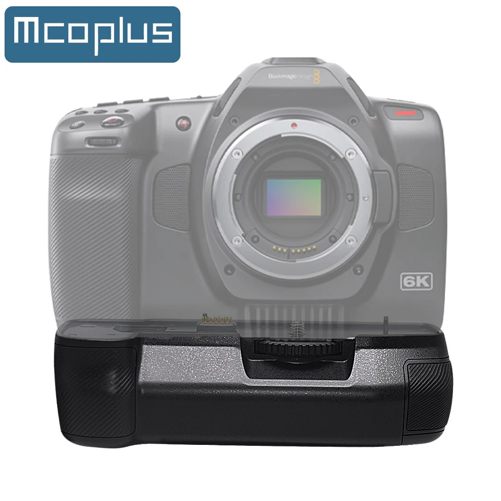 Mcoplus 6K Pro Vertical Battery grip for Blackmagic Pocket Cinema Camera BMPCC 6K Pro Camera /work with NP-F550 Battery