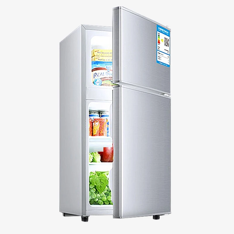 China Supplier Fridge 475*536*1136mm 2 Door Refrigerator Double Door Fridge