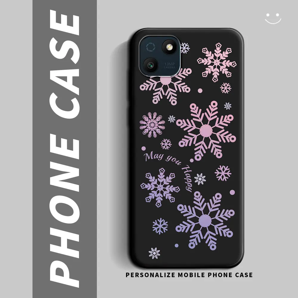 Cartoon Cute Flower Shockproof Silicone Soft Phone Case with Back Cover Shell