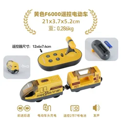 Deluxe Remote Control Electric Train Toy Set (Black)