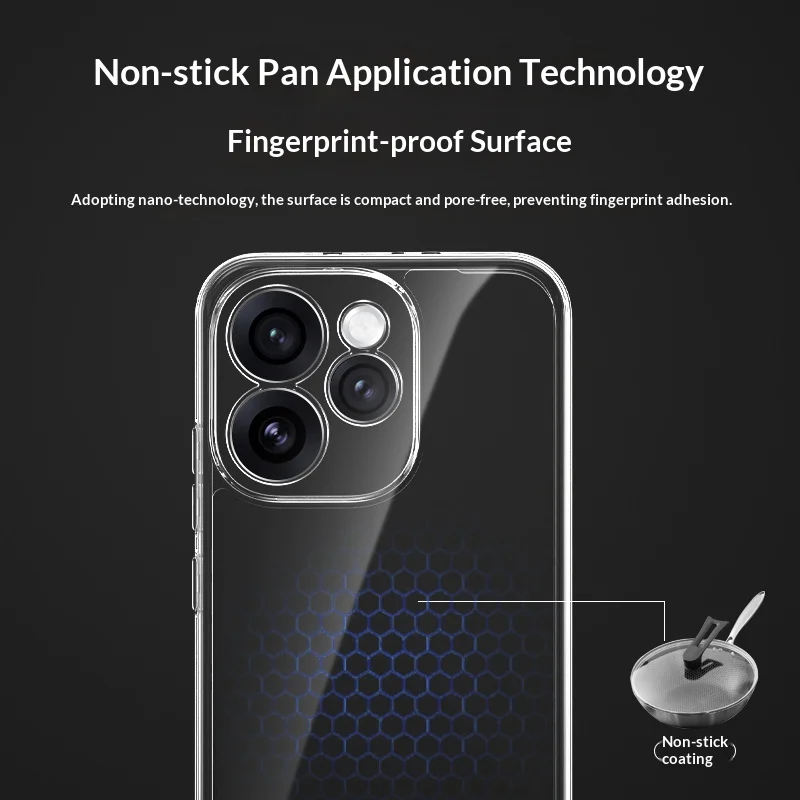 Flexible Durable Clear TPU Silicone Phone Case - 360° Shockproof Transparent Shield