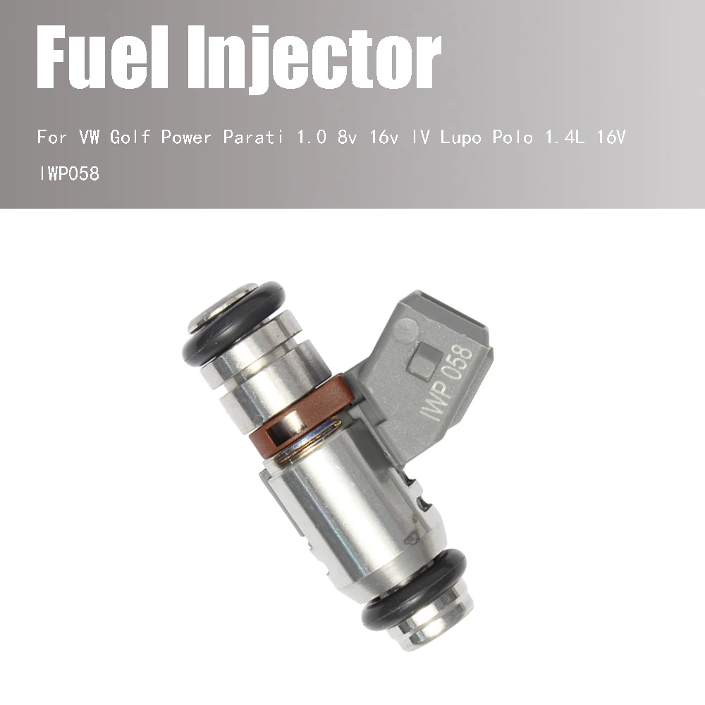 

1PCS For VW Golf Power Parati 1.0 8v 16v IV Lupo Polo 1.4L 16V IWP058 Fuel Injector Nozzle
