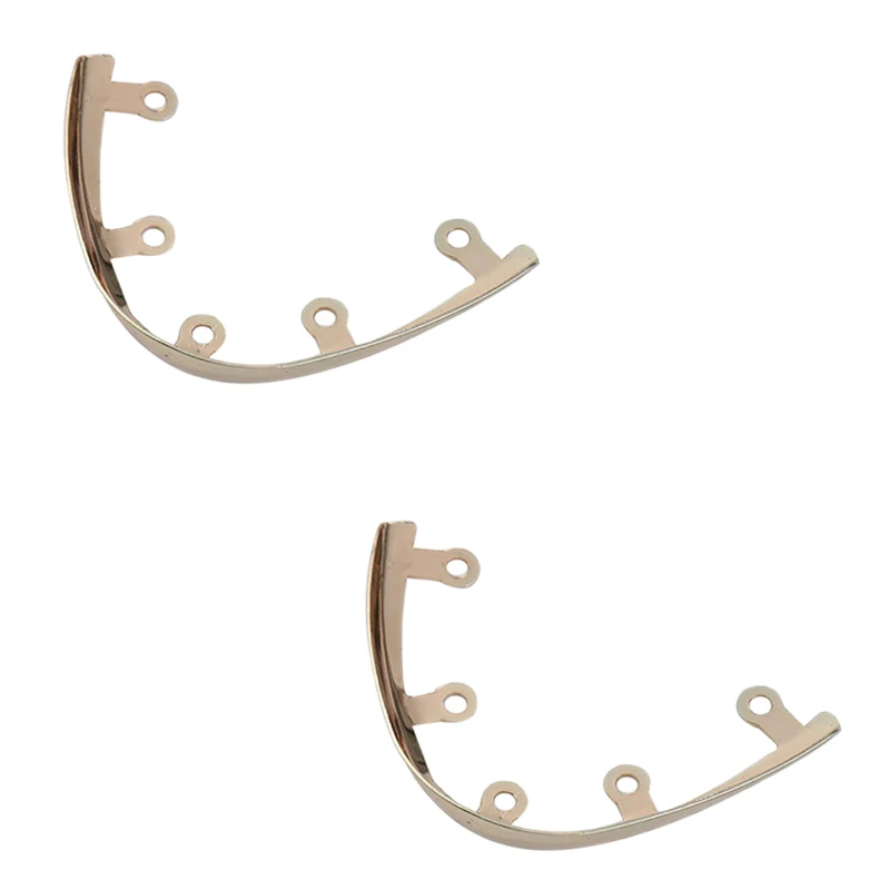 

2 Pairs High Heels Repair Accessories Detachable Shoe Pointed Protector Metal Shoe Tip Cap Anti Wear Shoe Clips s for Women Shoe