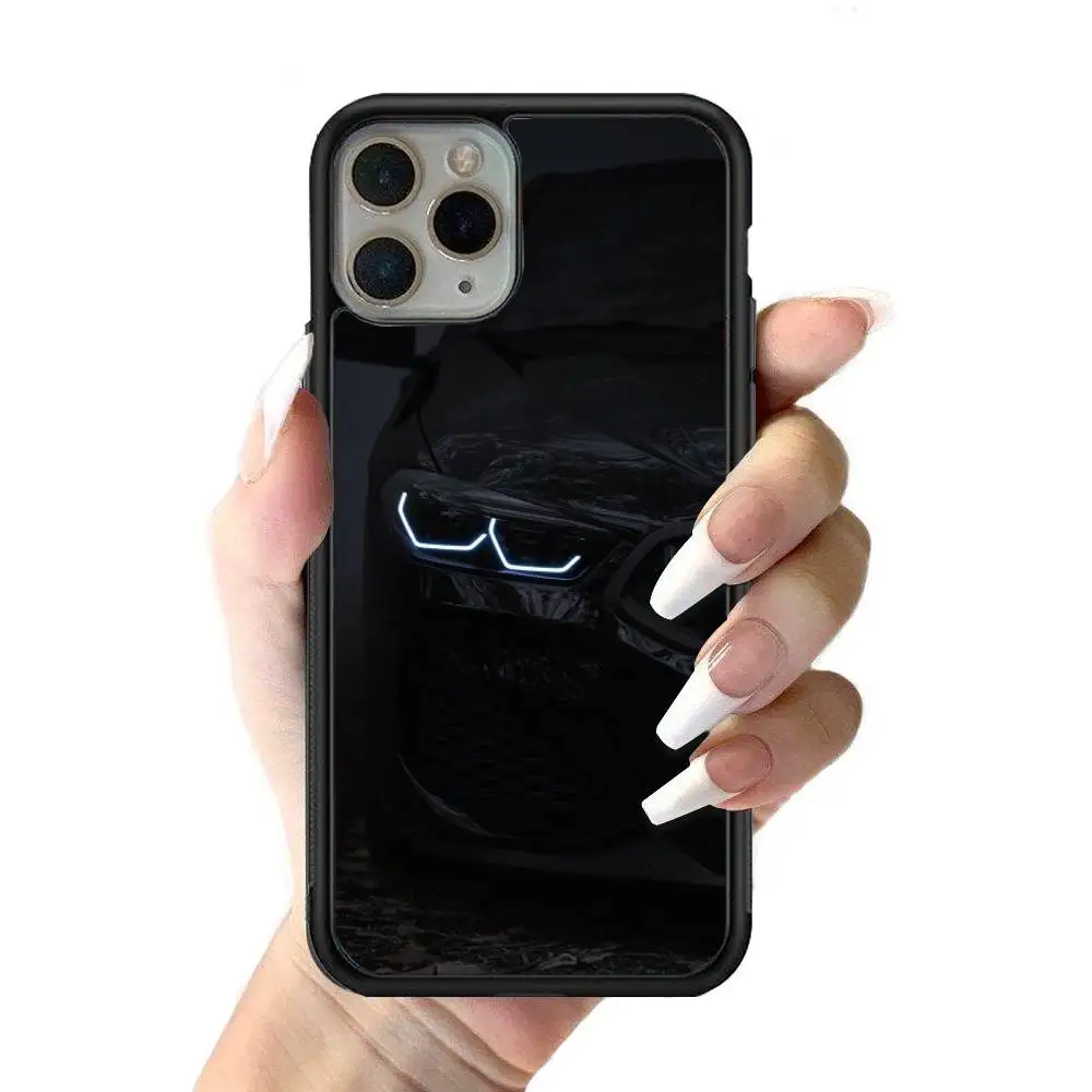 Sport Black Red COOL Silicone Phone Case - Durable PC+TPU Cover