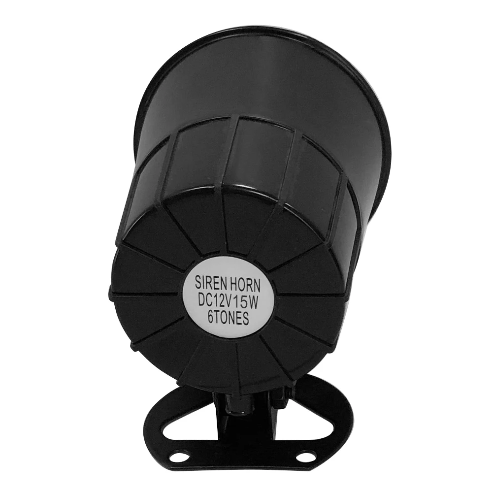 High-Decibel Vehicle Warning Alarm Siren - Dual Voltage