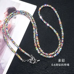 Universal Crossbody Phone Lanyard with Fashionable Neck Strap - Polyester / Nylon (Polychrome)