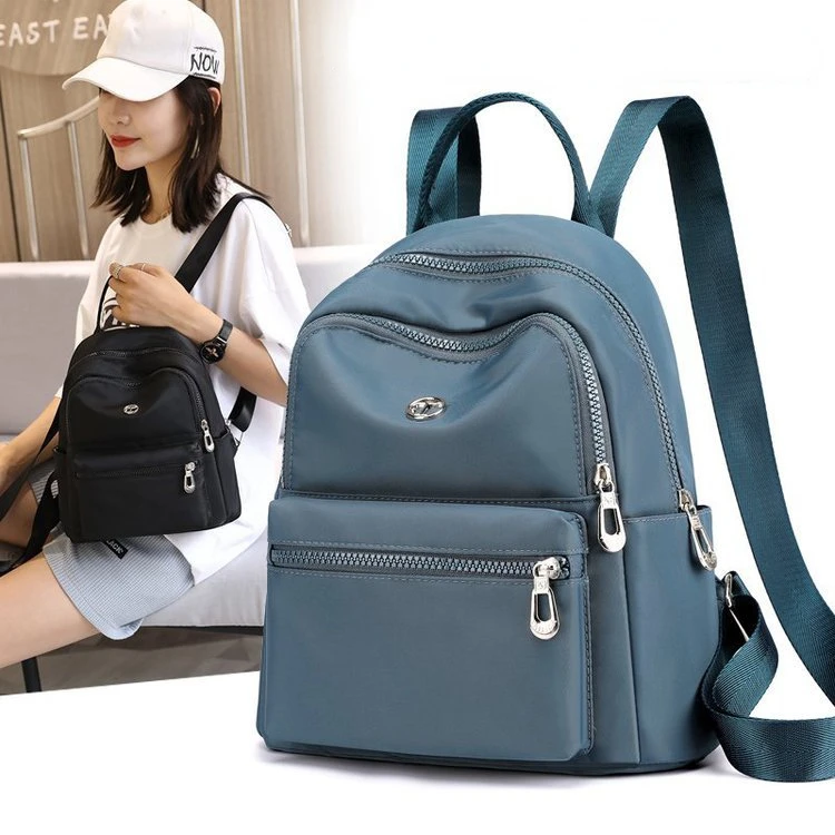 

Повседневный дорожный рюкзак для женщин, молодежная Водонепроницаемая вместительная сумка на ремне для женщин, нейлоновый ранец