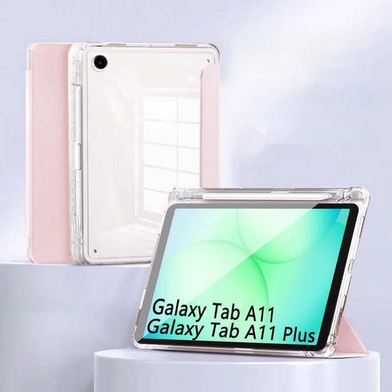 Enhanced Tablet Smart Cover with Pen Slot and Foldable Stand